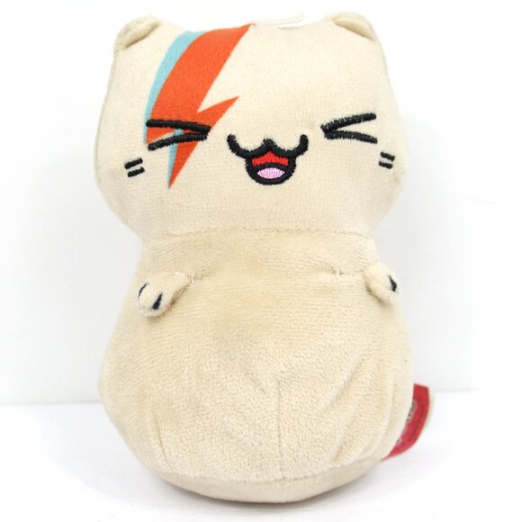 Kleptocats Bowie Plush 7 inches Hyperbeard Lightning Bolt (David Bowie Cat) - Picture 1 of 7
